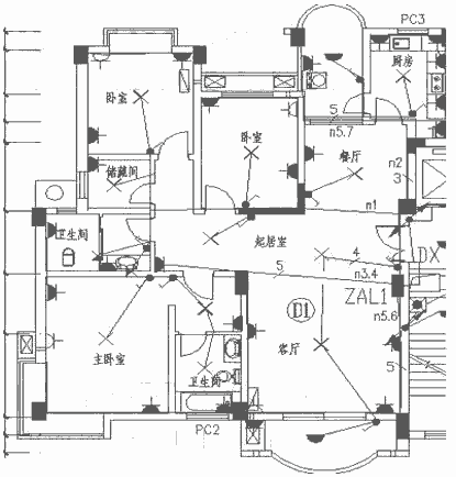 住宅楼的电气设计(二)