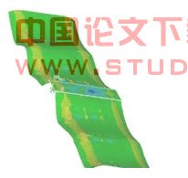 独柱墩中横梁空间及平面电算分析比较