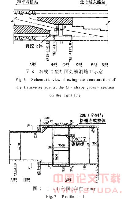北京地铁和平西桥站—北土城东路站区间渡线区隧道暗挖施工技术