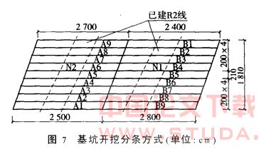 基坑开挖引起下方地铁隧道位移的控制措施