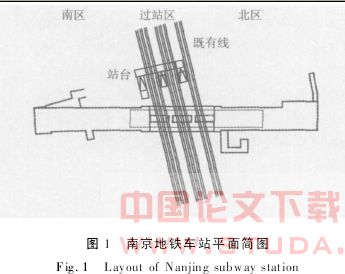 地铁南京站下穿南京铁路站场施工过程的三维数值模拟及工程应用