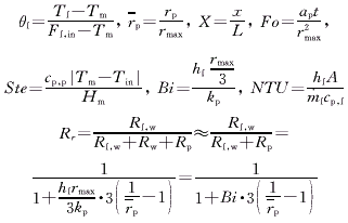 相变蓄热球体堆积床传热模型及热性能分析