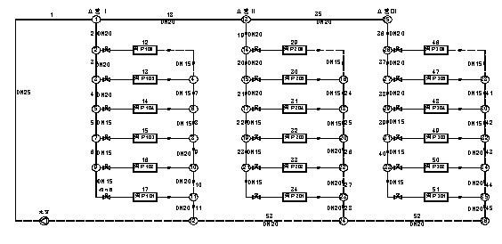 集中供热空调系统水力工况的动态模拟和控制