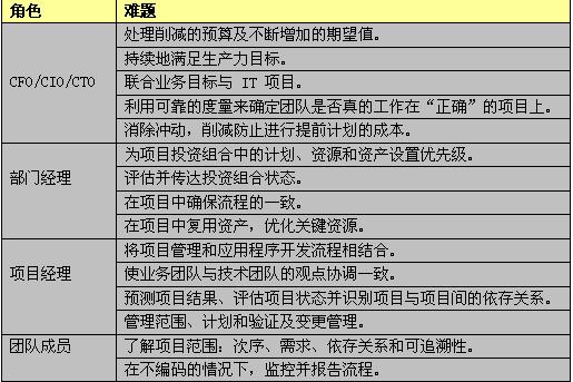 项目群组管理(PPM)：联合业务(表)
