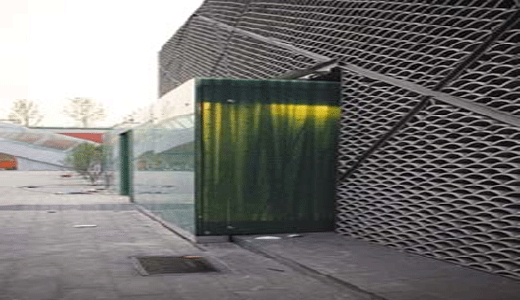 古木花厅一个积极的城市外部空间