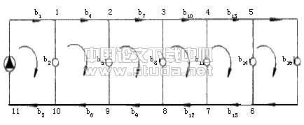 热水网路水力工况的计算及其图形显示