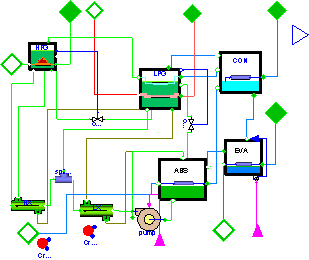 溶液流量对复合热源驱动的吸收式制冷系统性能的影响