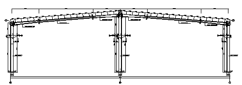 有吊车作用轻钢厂房的结构设计
