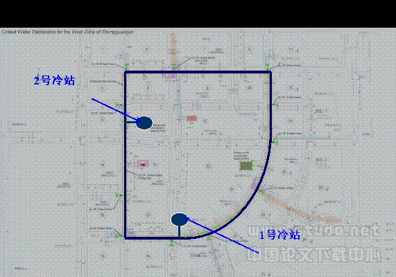 区域供冷系统在中关村西区的实际应用